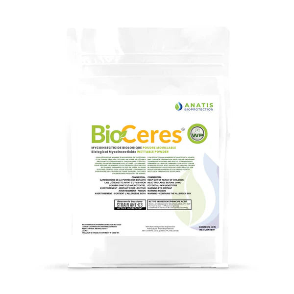 BioCeres WP — Microbial Bioinsecticide (Wettable Powder)