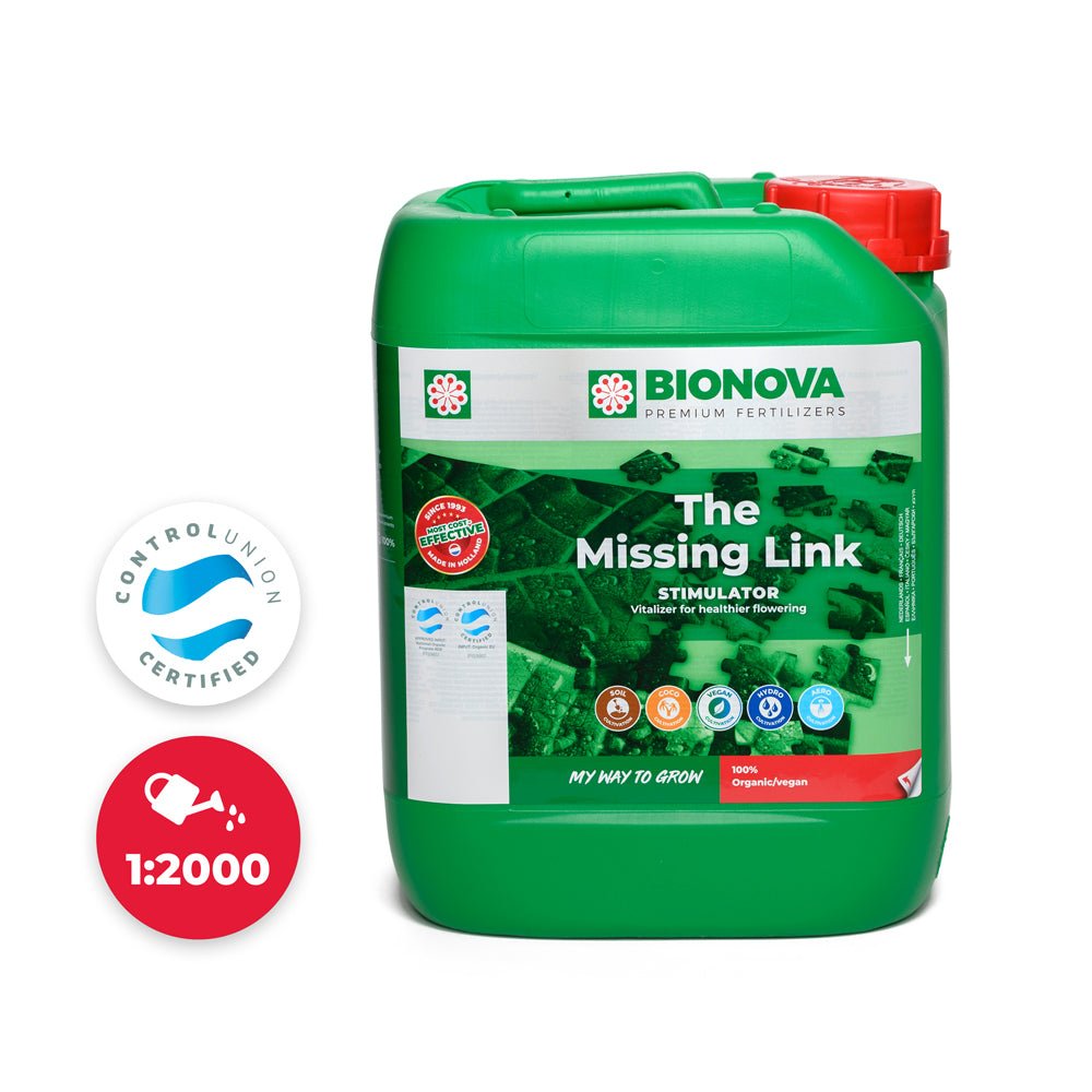 Bionova The Missing Link fulvic acid stimulator - 5 L jerrycan, front view