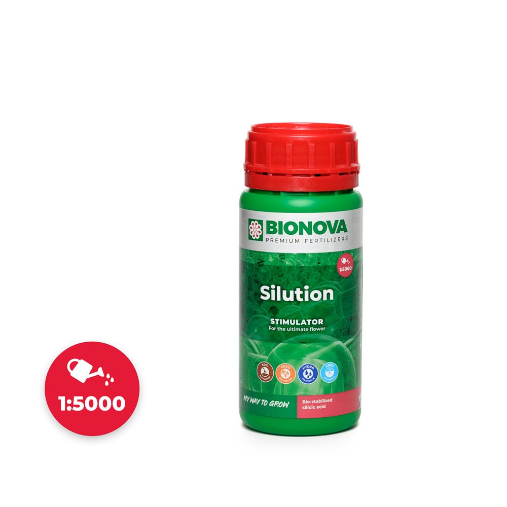 Bionova Silution mono-silicic acid stimulator - 250 mL bottle, front view