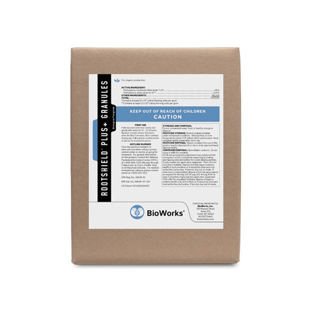 BioWorks RootShield PLUS Granules biological fungicide bag