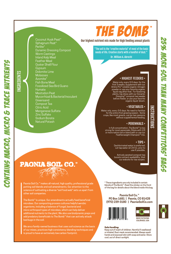 The Bomb™ from Paonia Soil Co.