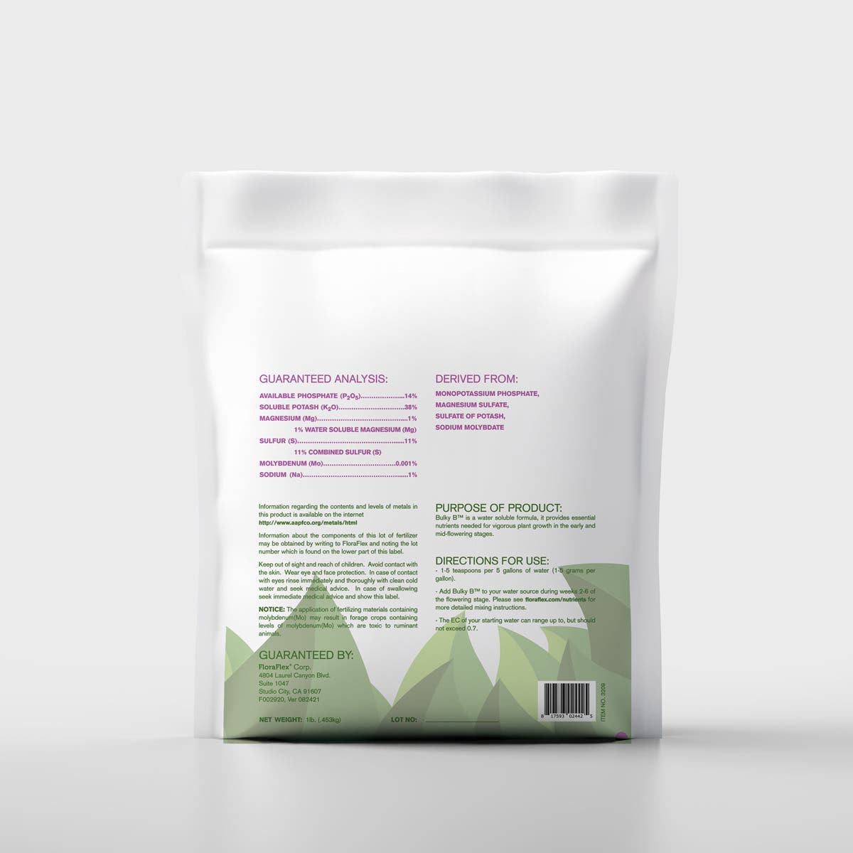 FloraFlex - Nutrients - Bulky B