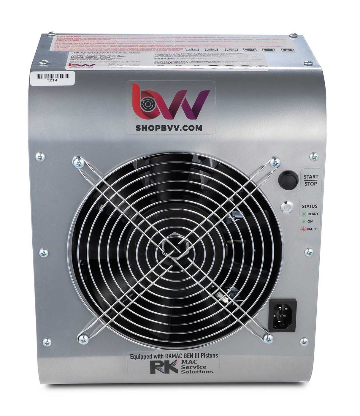 BVV 2 Cylinder Butane Recovery Pump ITS/ETL to ANSI/ISA Certified - Black Label Supply llc