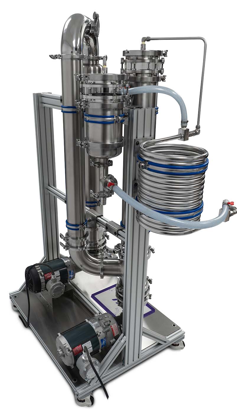 BVV 6" Falling Film Evaporator - Black Label Supply llc