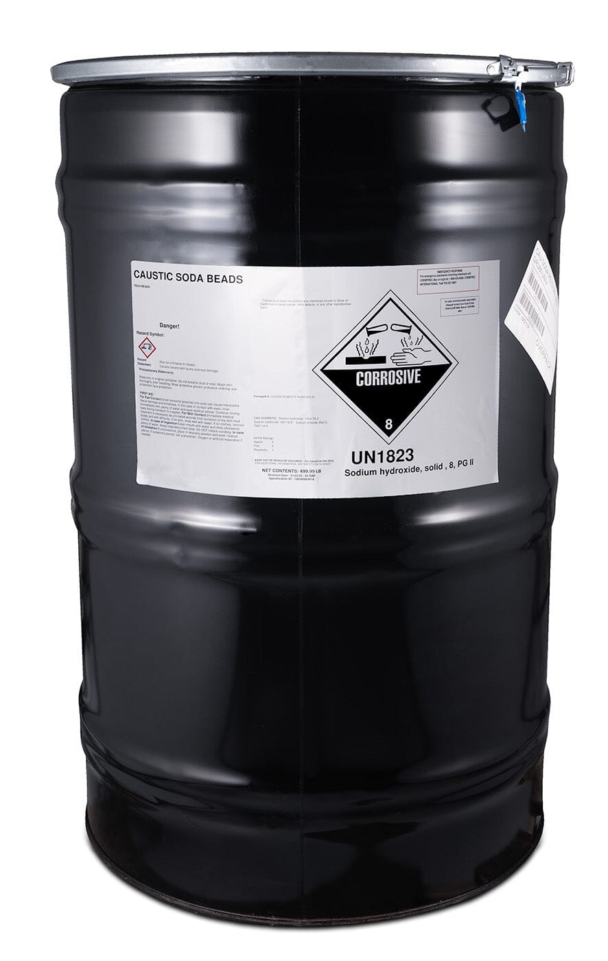 BVV™ High Purity Sodium Hydroxide 99% (Food Safe Chemical) - Black Label Supply llc