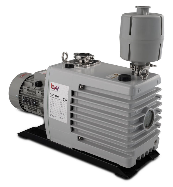 BVV™ Pro Series 35.3CFM Corrosion Resistant Two Stage Vacuum Pump - Black Label Supply llc