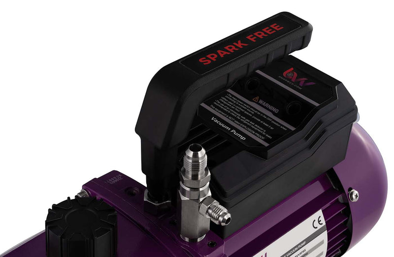 BVV™ SF6S 6CFM Single Stage Spark Free Vacuum Pump - Black Label Supply llc
