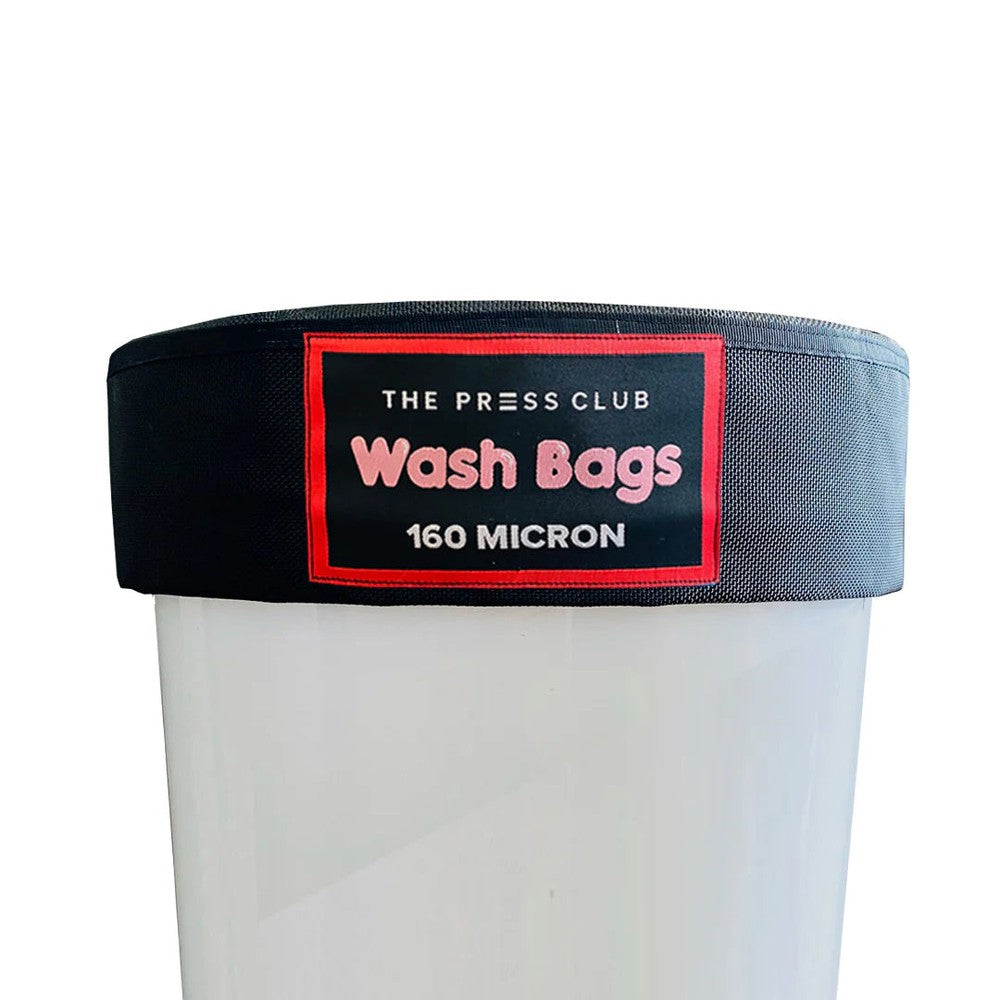 THE PRESS CLUB BUBBLE BAGS – 5 GALLON 3/4 MESH BUBBLE BAGS – 160 Micron – Solventless