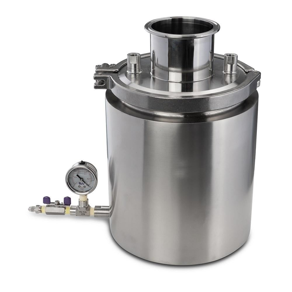 Cold Trap 4" Stainless Steel - Black Label Supply llc