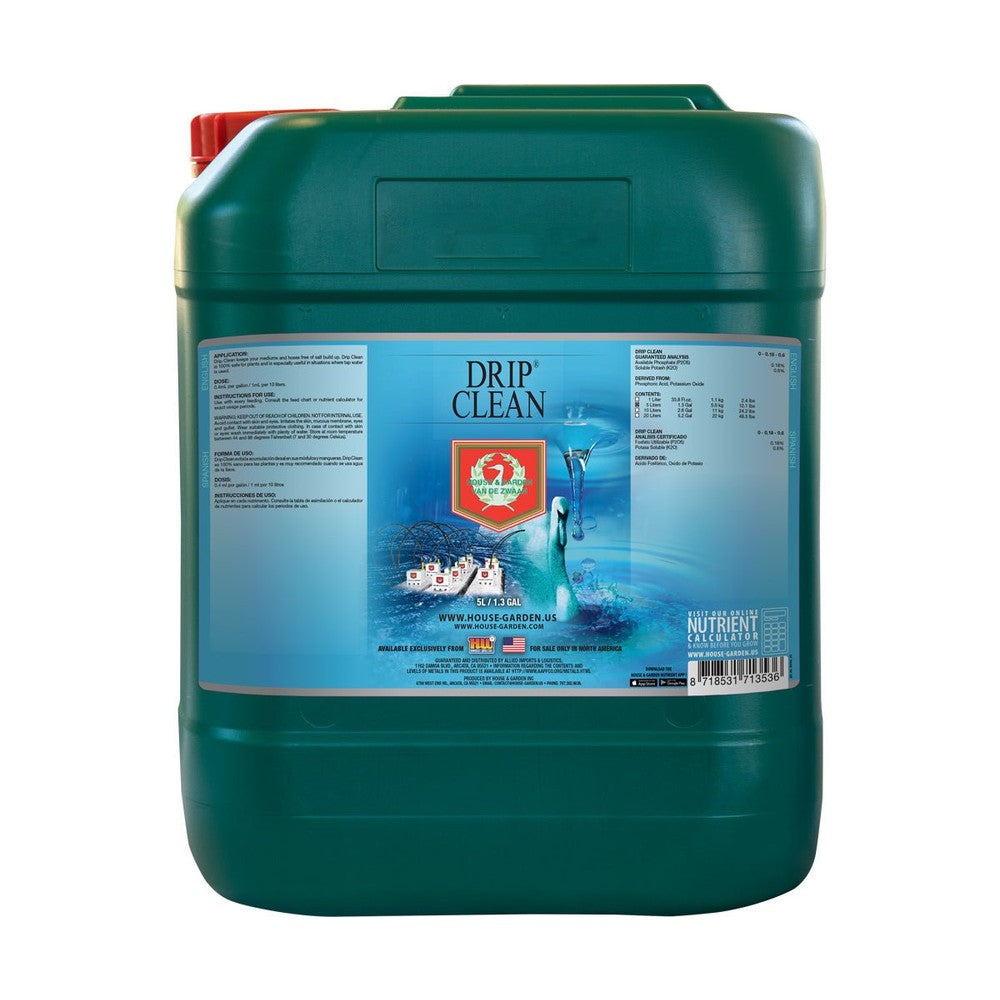 House & Garden Drip Clean - Black Label Supply llc