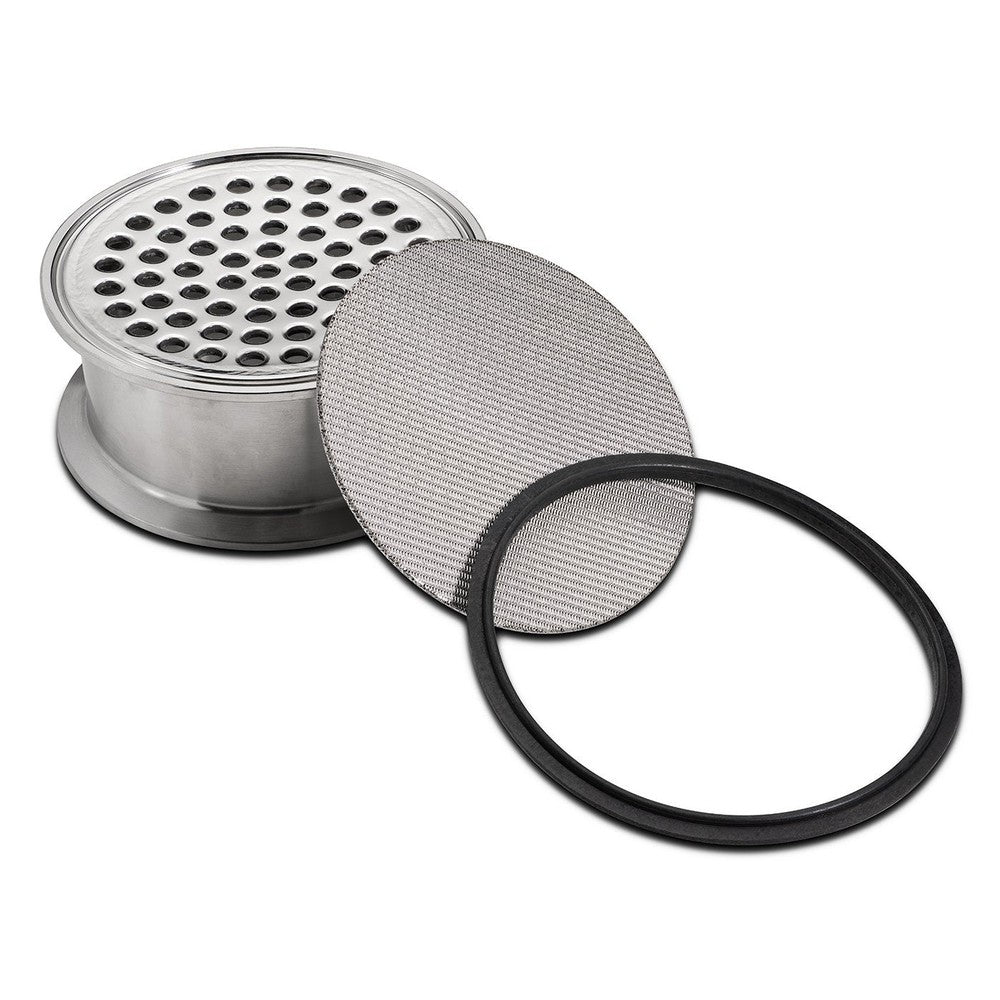 316L Stainless Dutch Weave Sintered Filter Disk 1 micron and up - BUNA - N - Black Label Supply llc