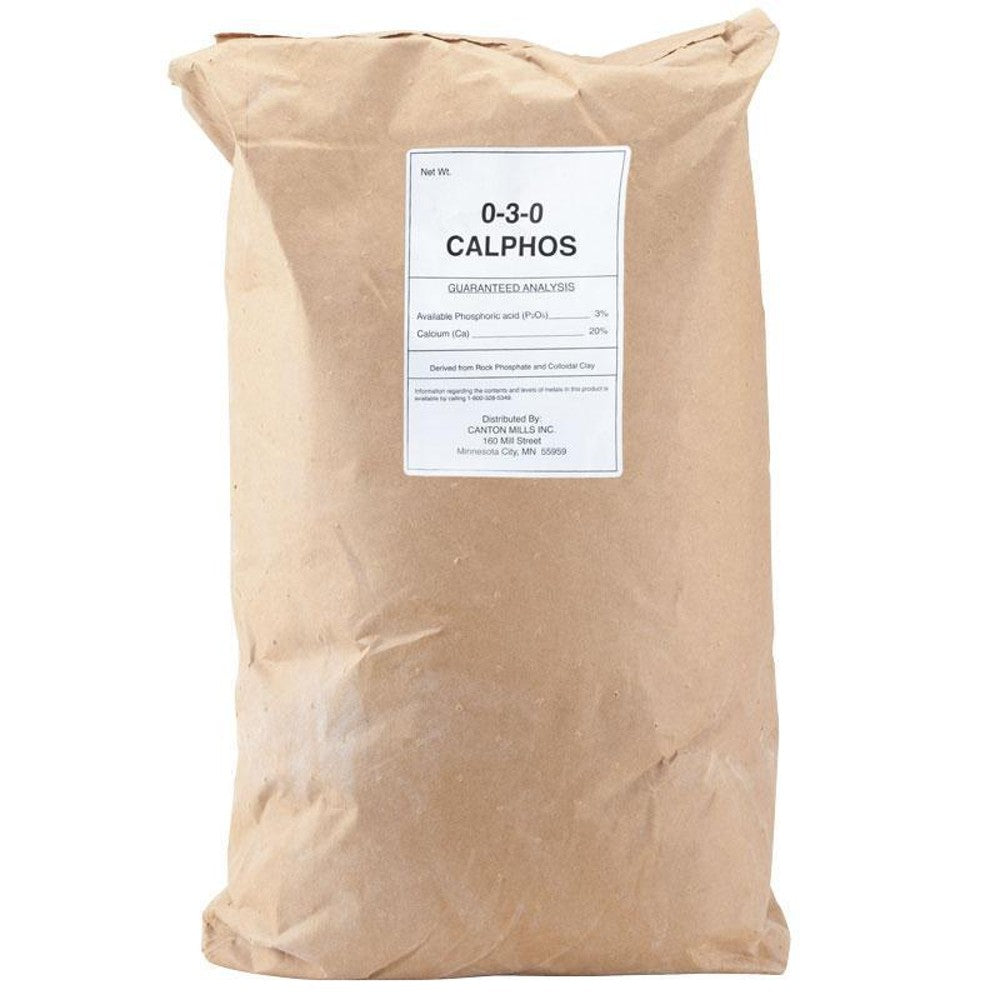 50# Calphos Soft Rock Phosphate (Organic) – Granular