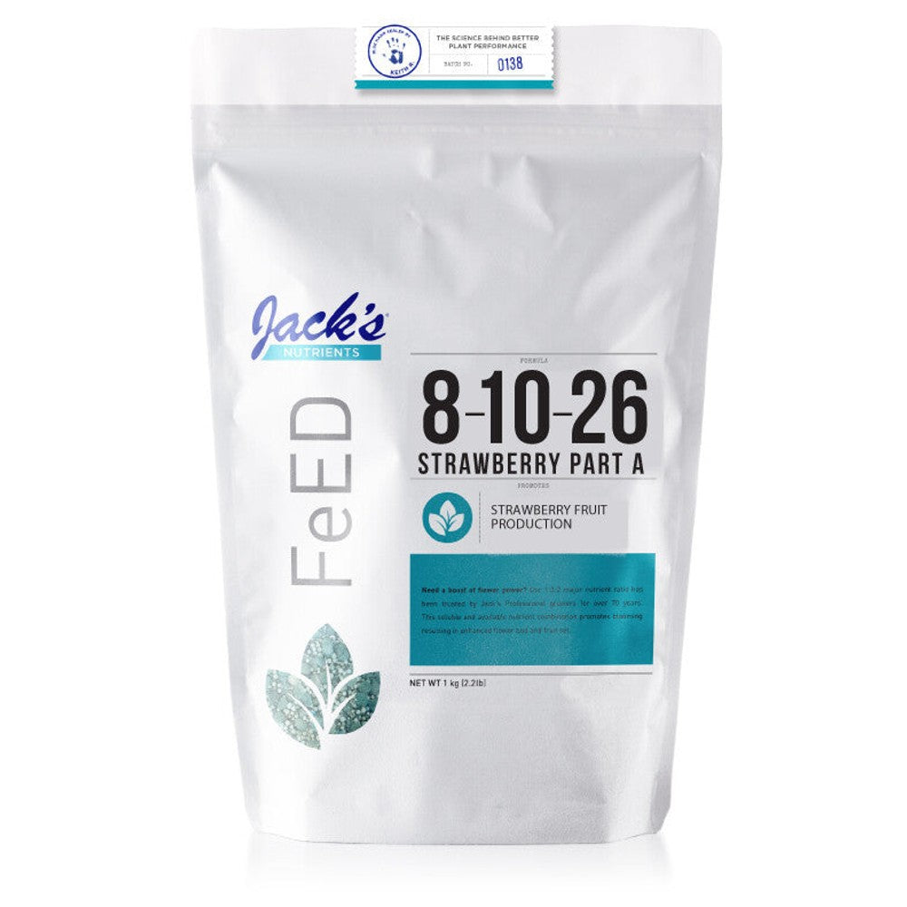 Jack's Nutrients FeED 8-10-26 Strawberry Part A