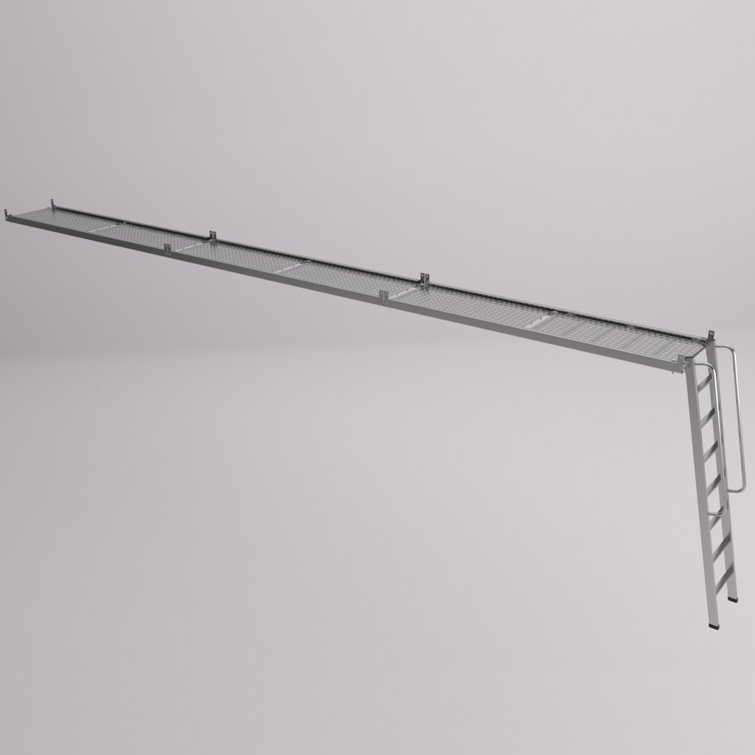 GrowPros Solutions Catwalk Platform System - alternate view of catwalk