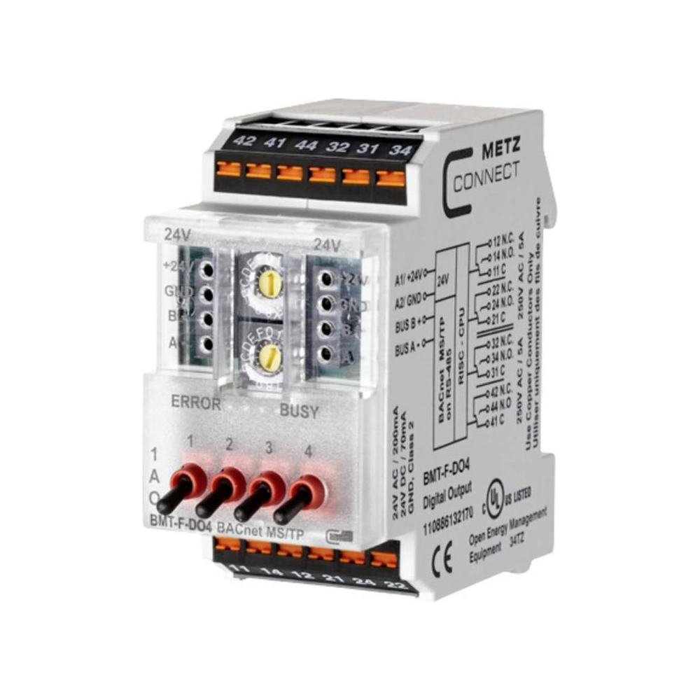 MetzConnect 4 Digital Relay Output NO/NC Module
