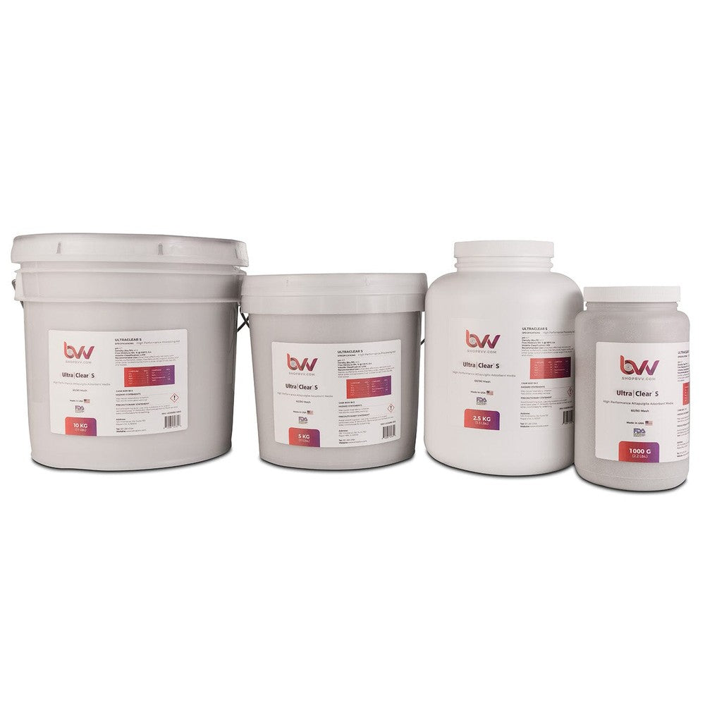 Ultra Clear S - Granular High Performance Bentonite for Bleaching & Decolorizing Edible Oils - Black Label Supply llc