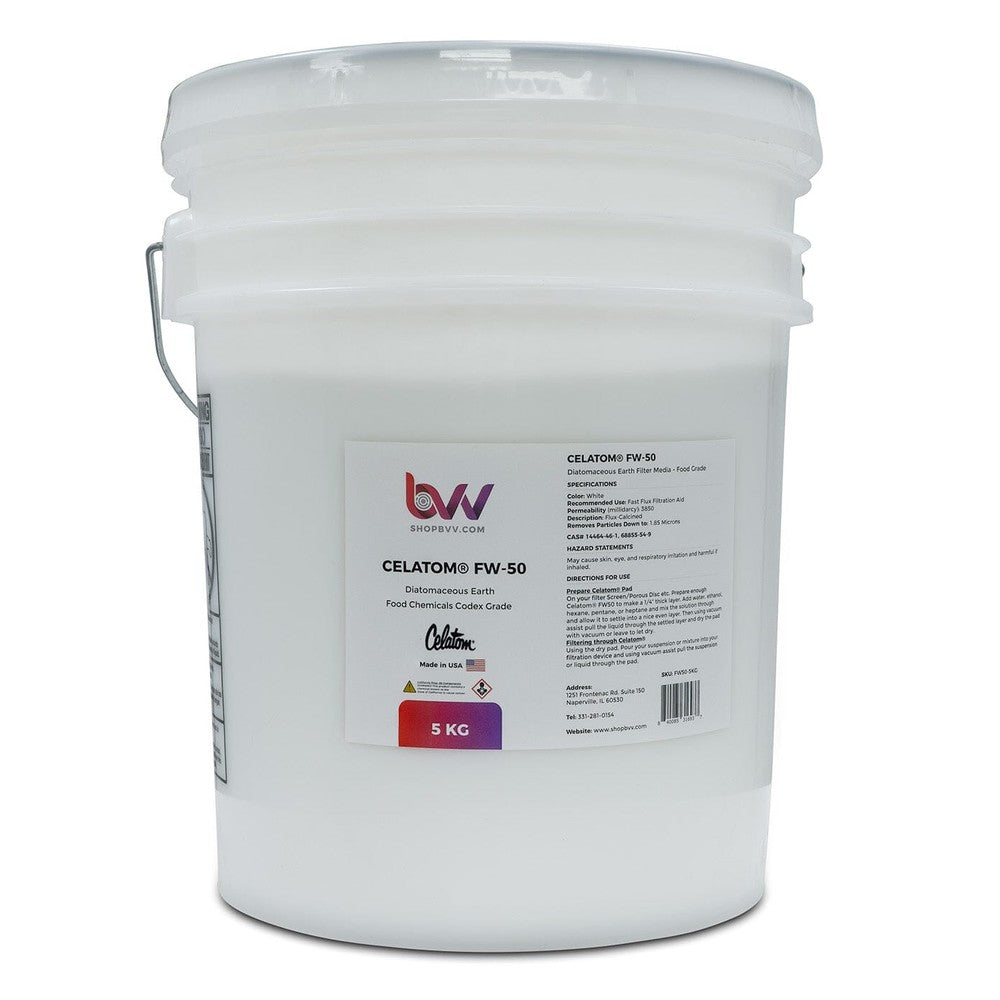 Celatom FW - 50 Diatomaceous Earth 1.85 micron (Compares to Celite 545) - Black Label Supply llc
