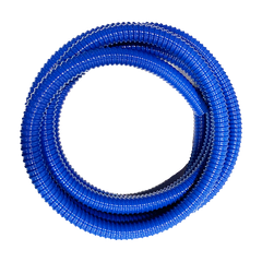 Current Culture - 1 Inch Heavy Duty Corrugated Return Hose - Blue