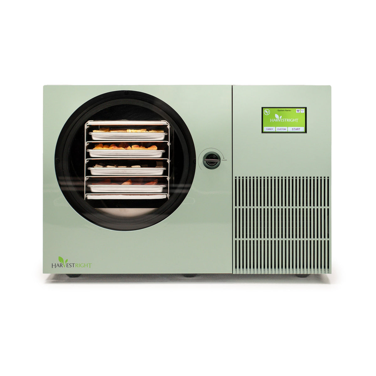 Harvest Right Countertop 360 Freeze Dryer - Sage Green, front