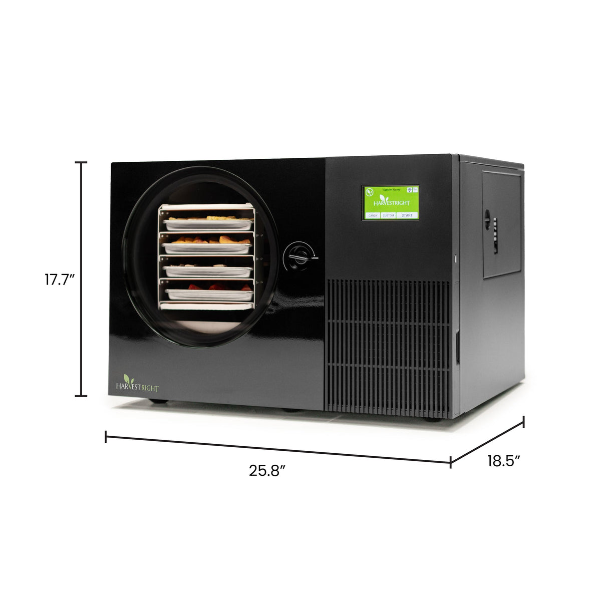 Harvest Right Countertop 360 Freeze Dryer dimensions