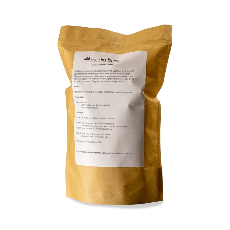 Media Bros - PR-W Filter Media (BHO & Ethanol Extraction)