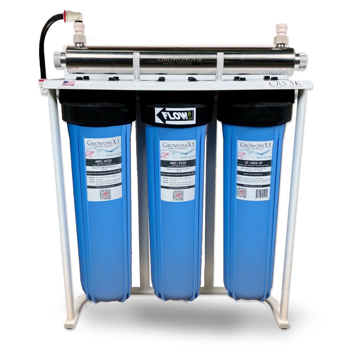 GrowoniX CRS-5K Condensate Reclamation System - Water Filter - Filter Accessories