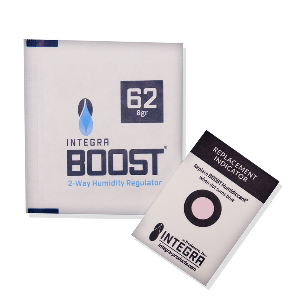 8g Integra Humidity Control 62% RH, Individually Overwrapped, w/ HIC – Humidity Control