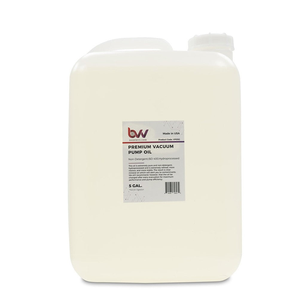BVV™ Premium Vacuum Pump Oil - Black Label Supply llc