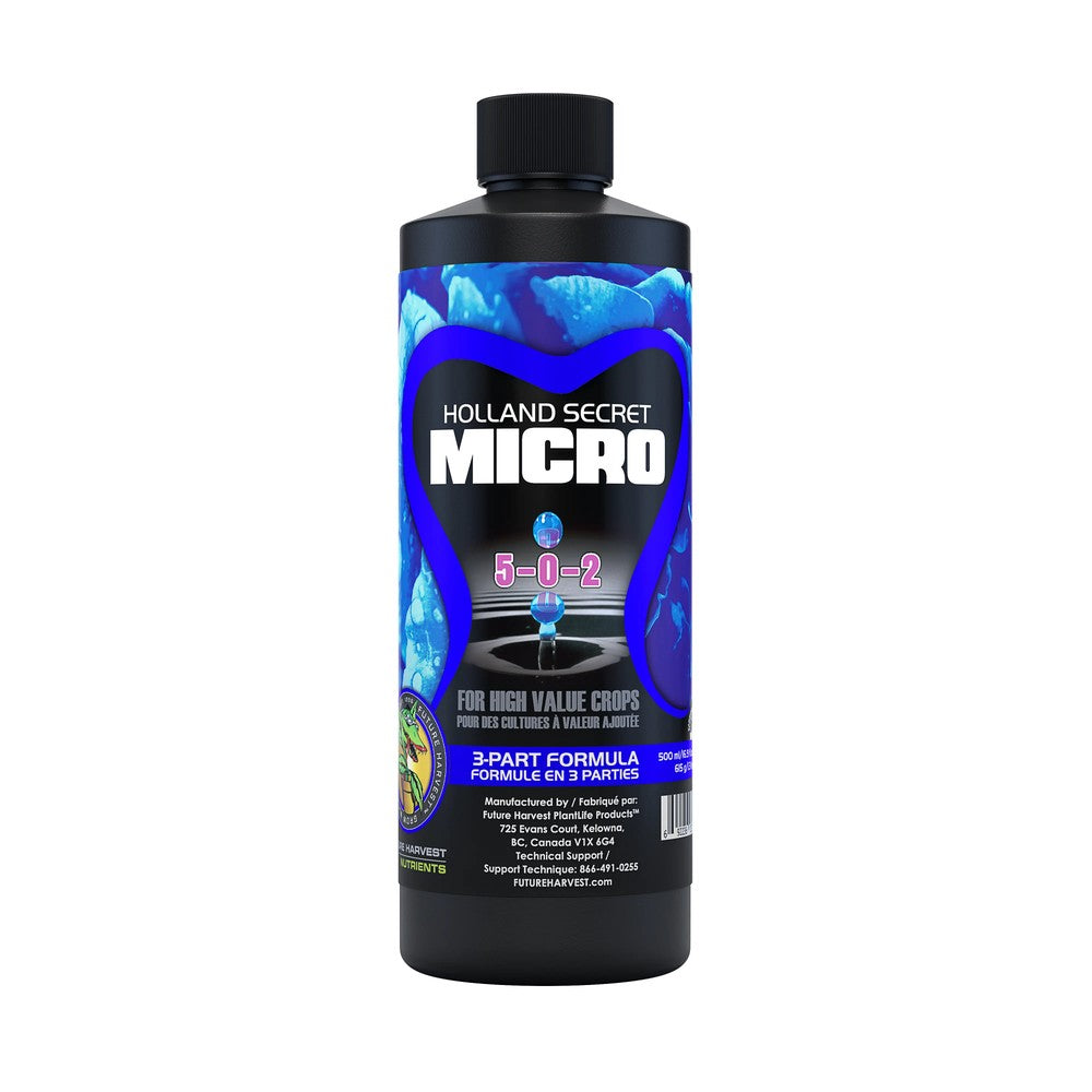 Future Harvest Holland Secret Micro – Holland Secret Micro 4 Litre / 1 Gallon – Liquid