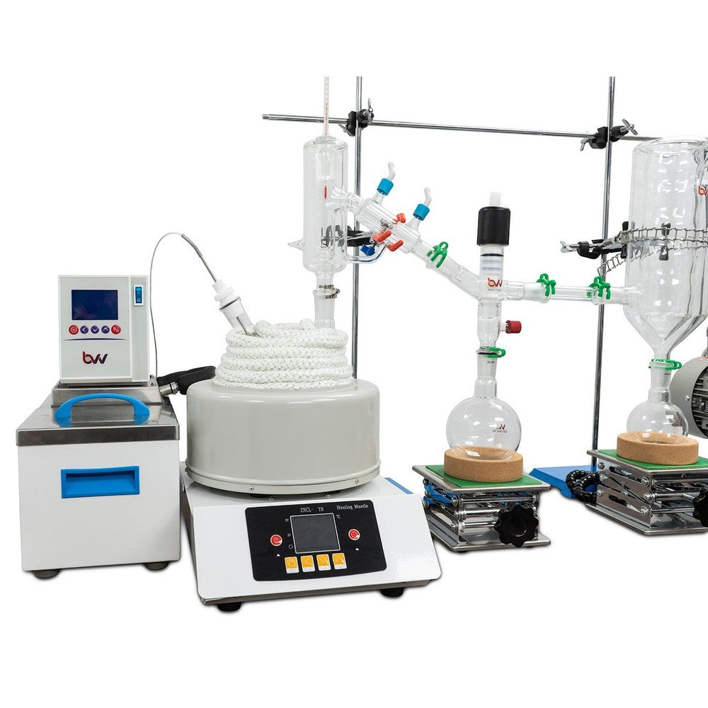2L Full Bore Short Path Distillation Turnkey Kit with P2 Distillation Head - Black Label Supply llc