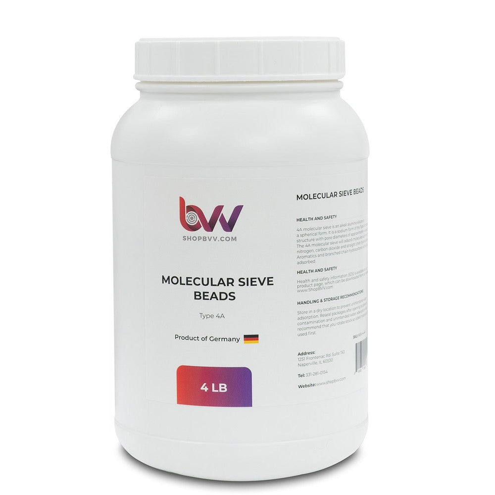 Molecular Sieve Beads Type 4A - Black Label Supply llc