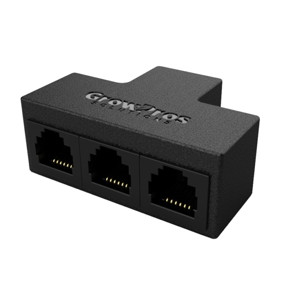 GrowPros 1-3 Data Splitter RJ12 1 female to 3 females – Cables / Drivers / Components