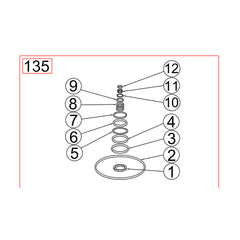 Dab Pumps - O-Ring Kit for EsyBox Max - SP00006718