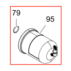 Dab Pumps - Tank 100 cc for EsyBox Mini 3 - SP00002199