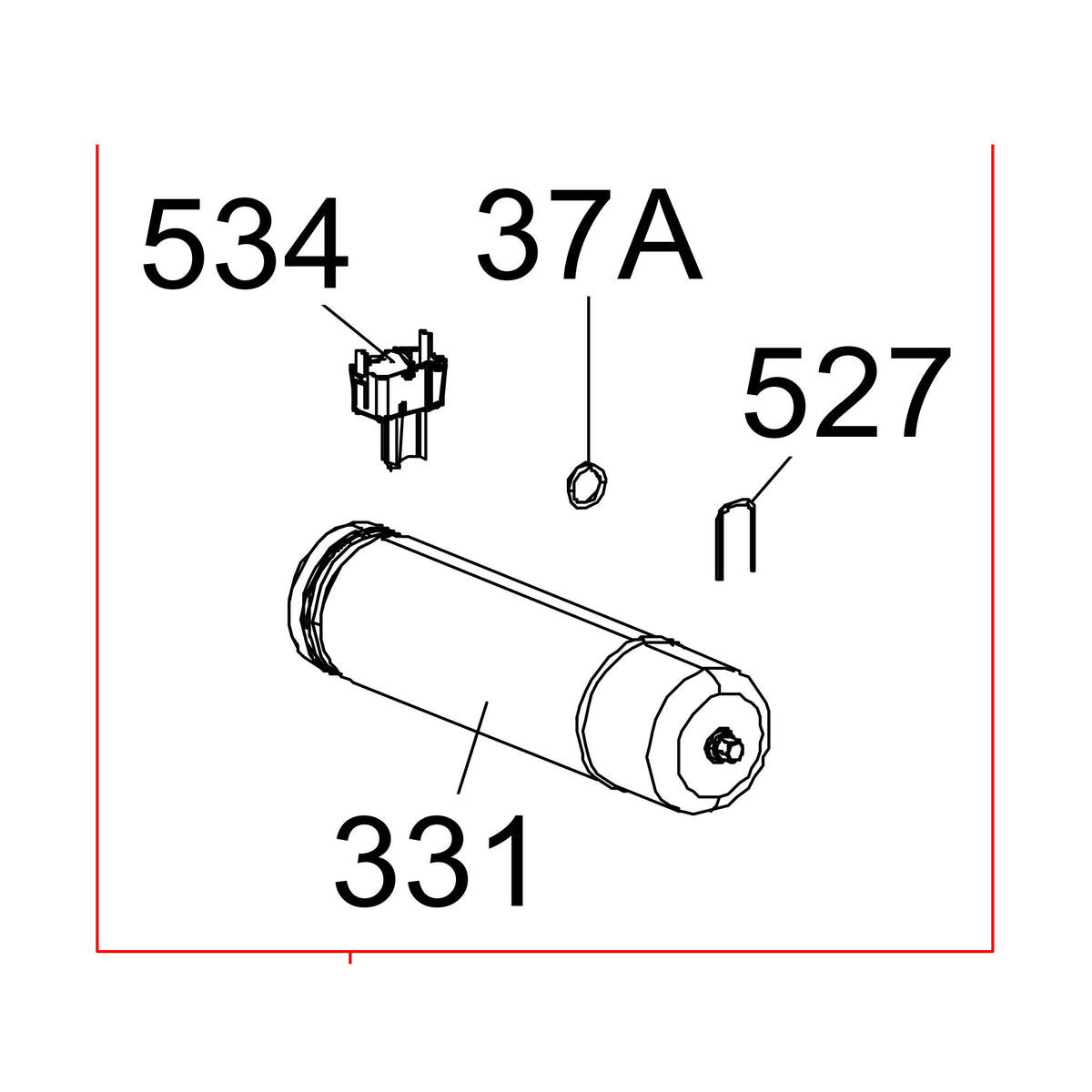 Dab Pumps - Water Tank GWS 2 L for EsyBox - SP00000146