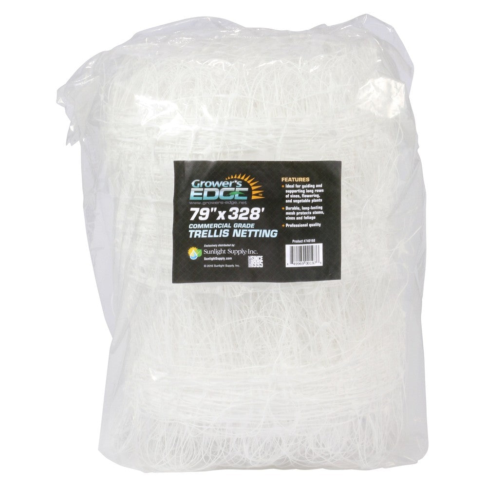 Grower's Edge 6.5ft x 328ft Commercial Grade Trellis Netting (6/CS)