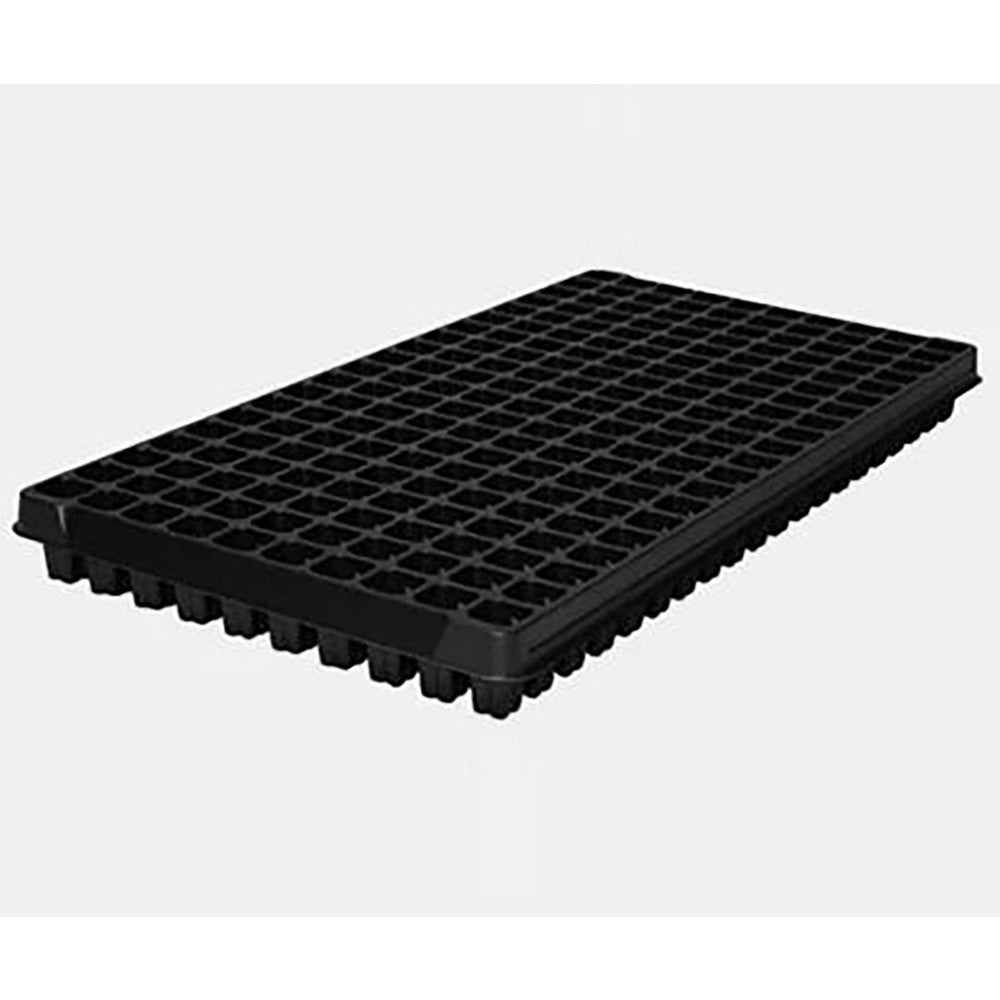 T.O.Plastics Plug Tray, 200 Cell, 11"x21.22"x1.75" (50/cs) - Black Label Supply llc