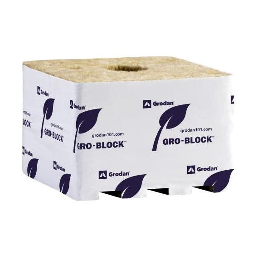 Grodan Gro-Block Jumbo (6x6x4) w/ Hole - Loose (704/Pallet) – Sprayers and Wands
