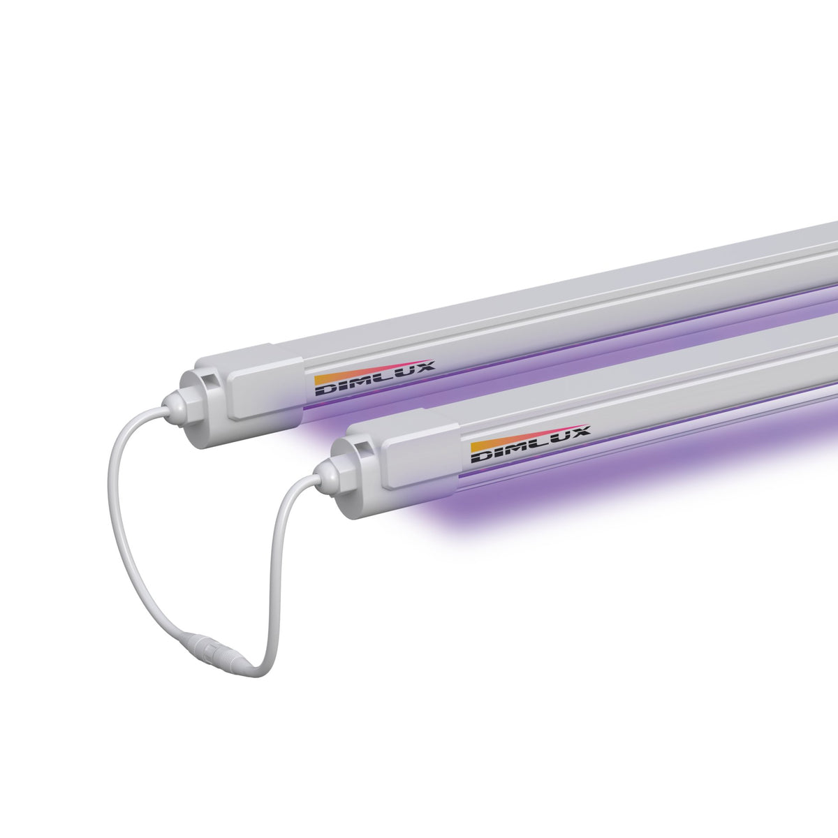 Dimlux Xplore Series 25W add-on bars - end cap and connector closeup