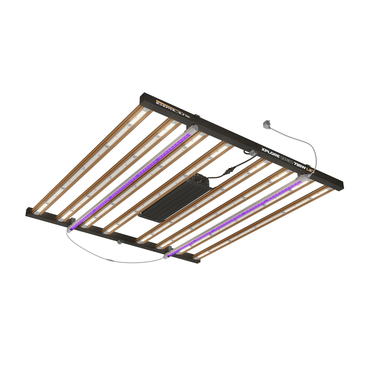 Dimlux Xplore Series 25W add-on bars - shown mounted on a Dimlux Xplore fixture (fixture not included)