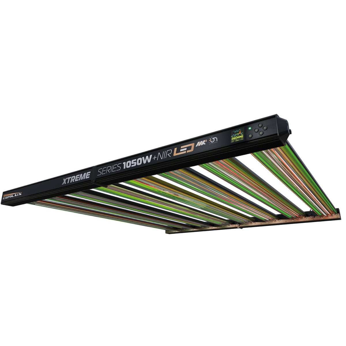 Dimlux Xtreme Series MKII ION LED fixture, 1050W +NIR - full fixture 3/4 view