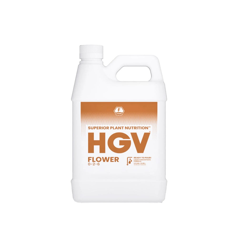 HGV Liquid Nutrients Flower 0-2-6 – HGV Flower 2.5 Gallon – Liquid