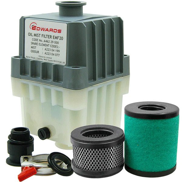 Edwards EMF20 Dual - Stage Exhaust Mist/Odour Filter - Black Label Supply llc