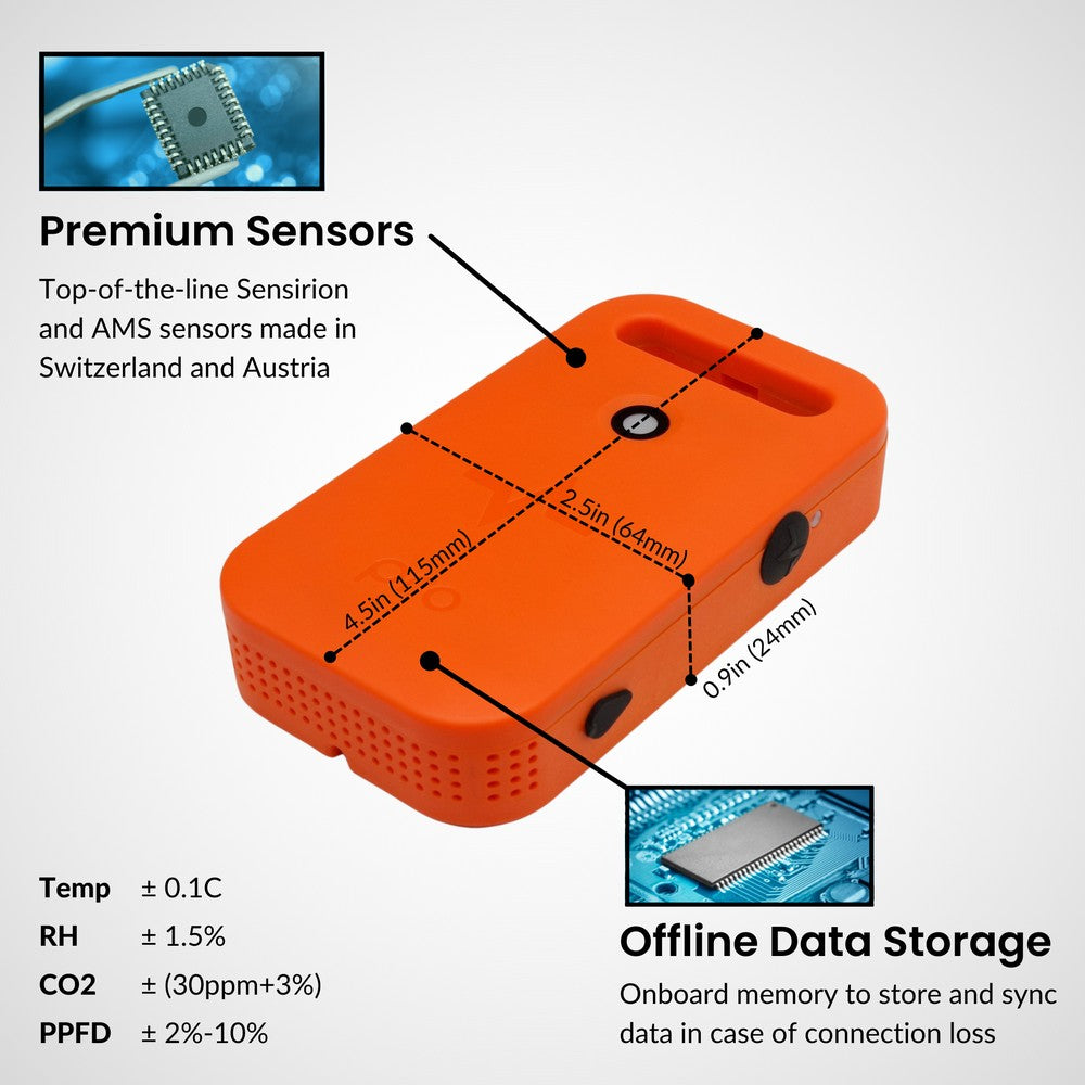 Pulse Grow - Pulse Pro – Environmental Sensors