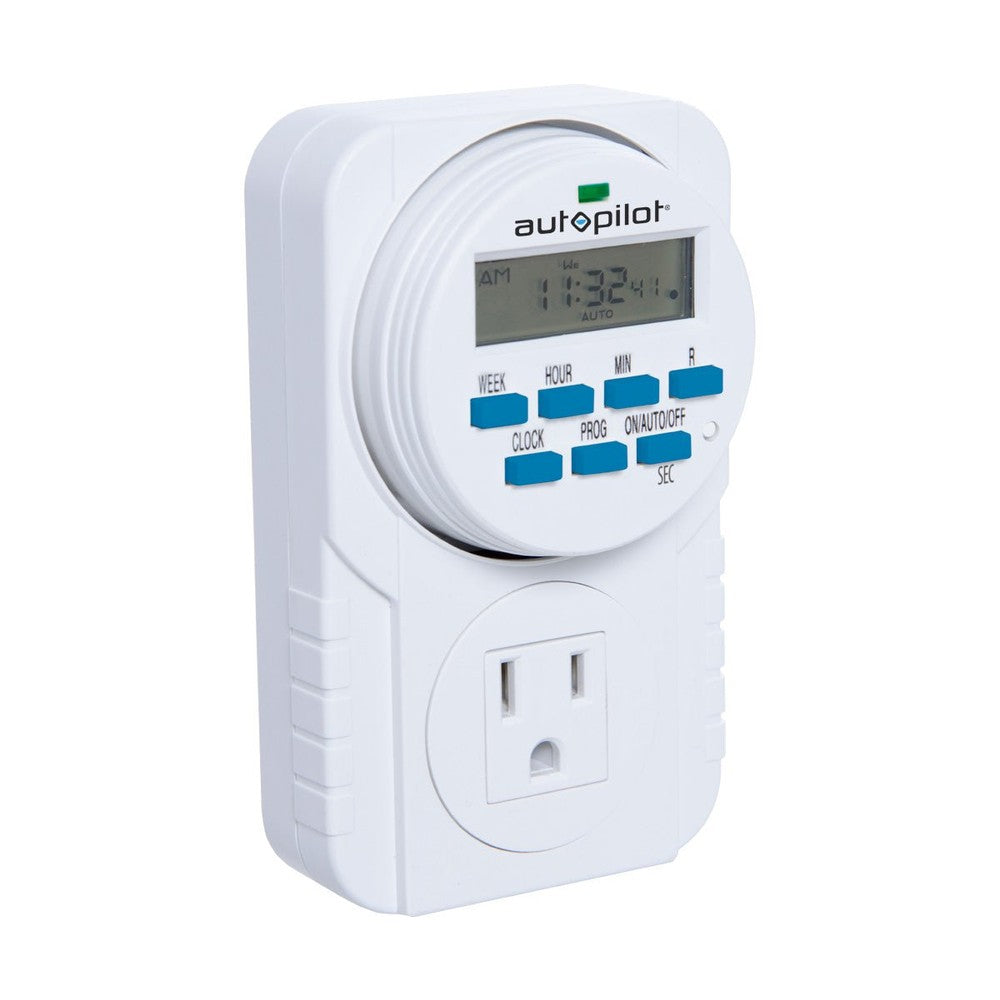 7 - Day Grounded Digital Programmable Timer - Black Label Supply llc