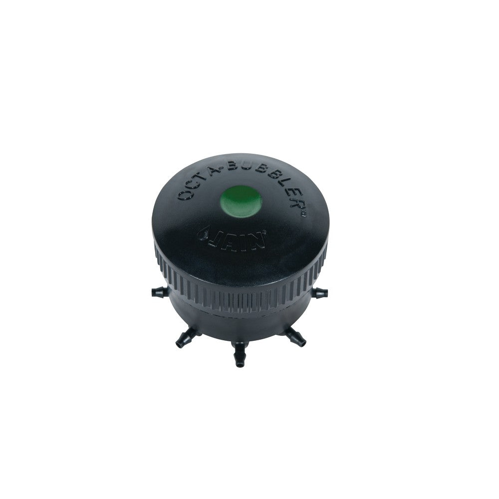Octa Bubbler - 8 Swivel Ports, Pressure Compensatin, 1/2" FPT Inlet, 250" barbed Outlet – Irrigation Assemblies