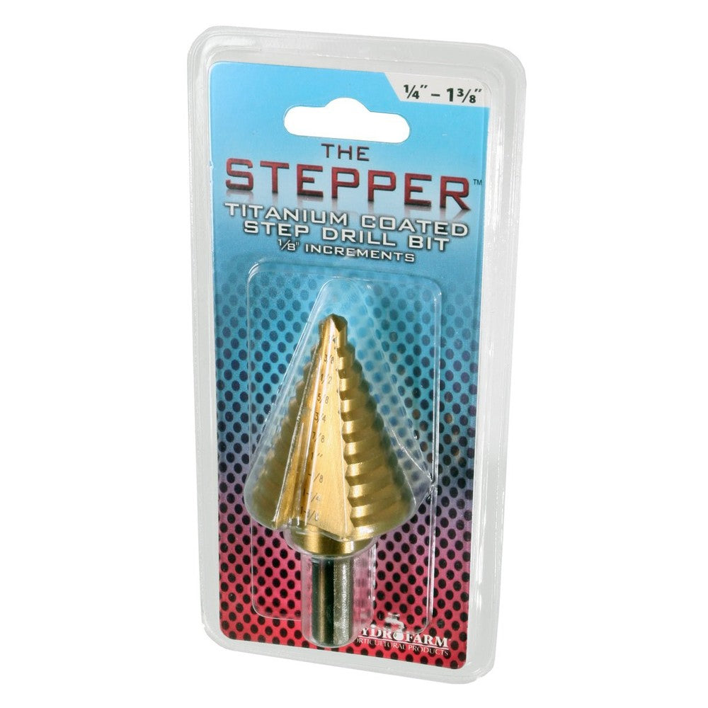 Titanium Step Drill Bit 1/4" to 1 3/8" - Black Label Supply llc