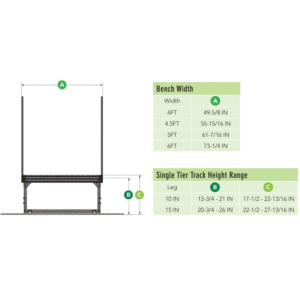 NEXTG3N Rolling Bench Systems (CUSTOM PRICED AFTER ORDER) – Commercial Racking & Benching