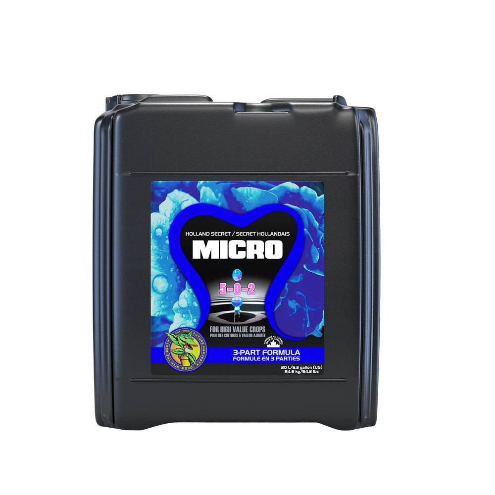 Future Harvest Holland Secret Micro – Holland Secret Micro 20 Litre / 5 Gallon – Liquid