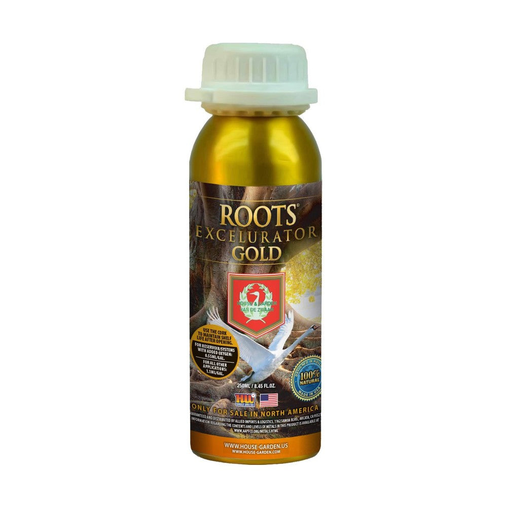 House & Garden Roots Excelurator Gold - Black Label Supply llc
